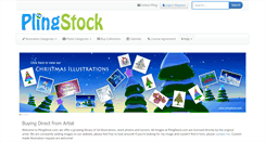 Desktop Screenshot of plingstock.com